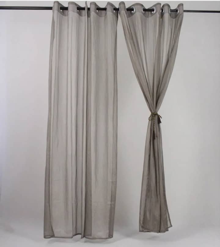 5G Radiation Blocking Anti EMF RF Wi-Fi Curtain Silver Fabric Stop Electro Smog
