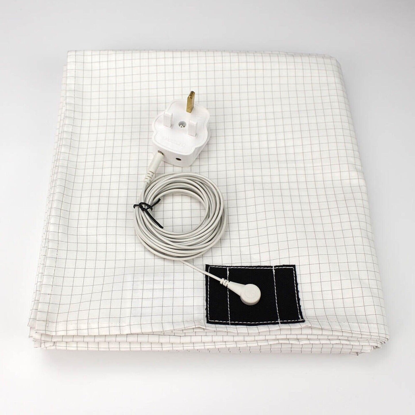 Earthing Fitted Sheet For Double Bed (UK), Premium size 137x190x33cm
