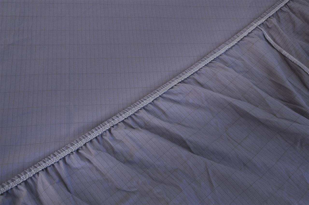Earthing Fitted Sheet in Grey King Size Bed (UK), Healing Aid 153x203x33cm
