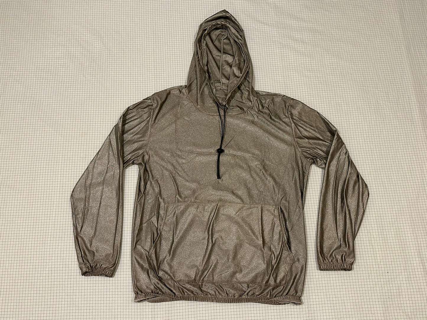 Silver Hoodie EMF 5G Radiation Shielding, Unisex Man Woman