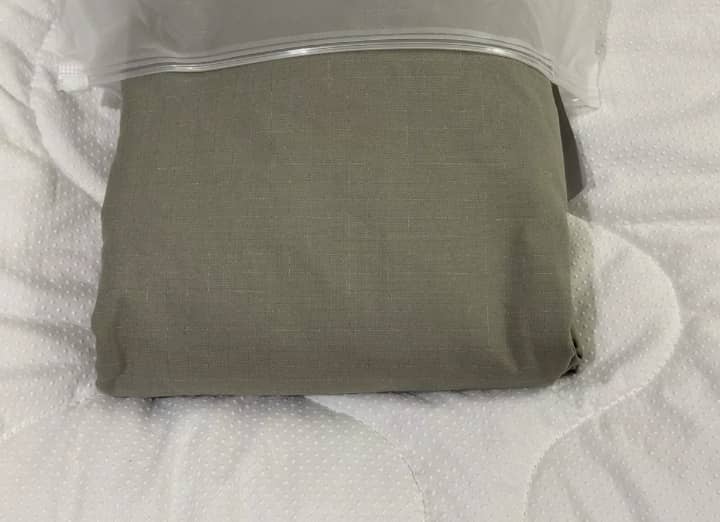 Green Earthing Sheet Double Bed Fitted UK Plug Cotton Silver Grounding Healing