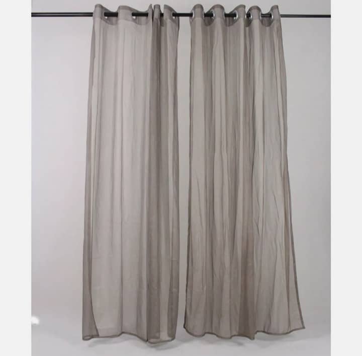 5G Radiation Blocking Anti EMF RF Wi-Fi Curtain Silver Fabric Stop Electro Smog