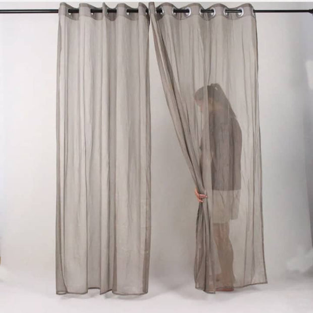 5G Radiation Blocking Anti EMF RF Wi-Fi Curtain Silver Fabric Stop Electro Smog