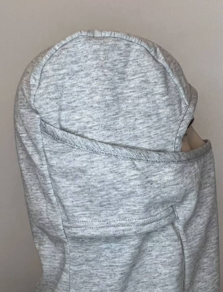 EMF Protection Full Face Shielding Hat Anti 5G Wi-Fi’s radiation Grey Balaclava