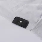 EMF Shielding Bed Canopy Block 5G Wi-Fi’s, White, for SINGLE or COT Bed, Earthed