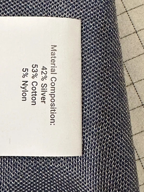 Blue Silver Joggers Protect From 5G EMF Shielding Radiation RF Wi-Fi’s Unisex
