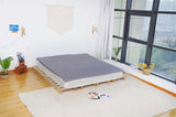 Earthing Flat Bed Sheet  EMF 5G Wi-Fi's Sleeping Aid Healing 137cm x190cm