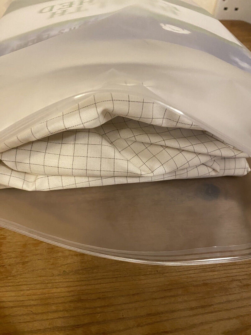 Earthing Fitted Sheet For Double Bed (UK), Premium size 137x190x33cm