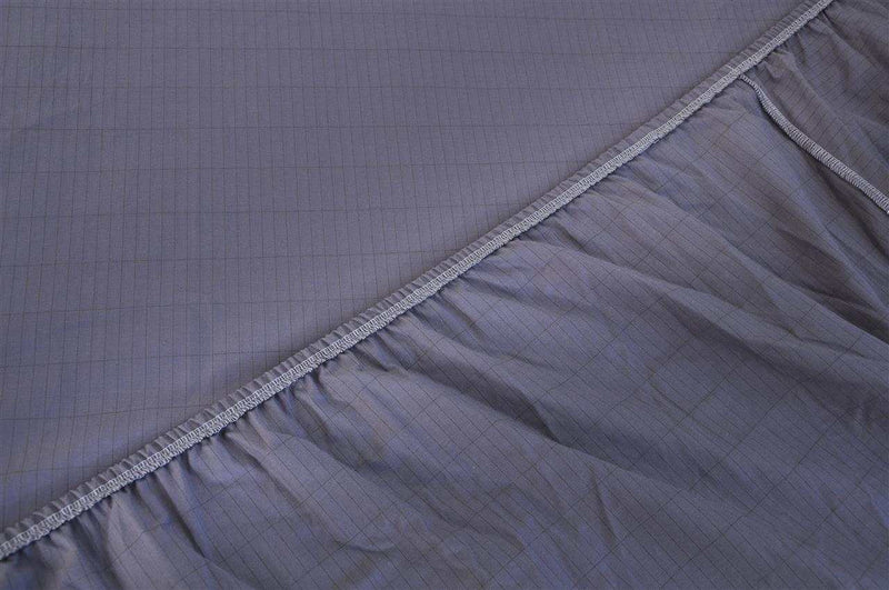 Premium Earthing Fitted Sheet in Grey Double Bed (UK), cable Healing Aid