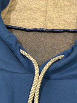Blue Grey Hoodie EMF 5G Radiation Shielding, Unisex Man Woman