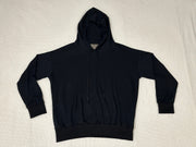 Black Hoodie EMF 5G Radiation Shielding, Cotton and Real Silver Fiber Protection