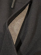 Black Hoodie EMF 5G Radiation Shielding, Cotton and Real Silver Fiber Protection